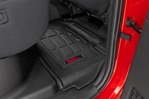Toyota Tacoma Floor Mats - Front & Rear - Rough Country - TRD PRO - 2024+